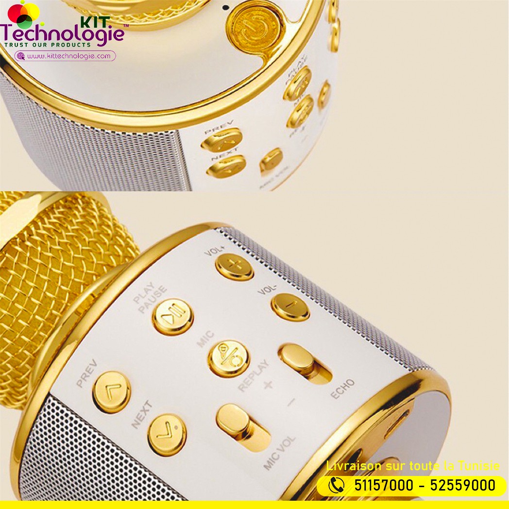 Microphone sans fil Karaoké