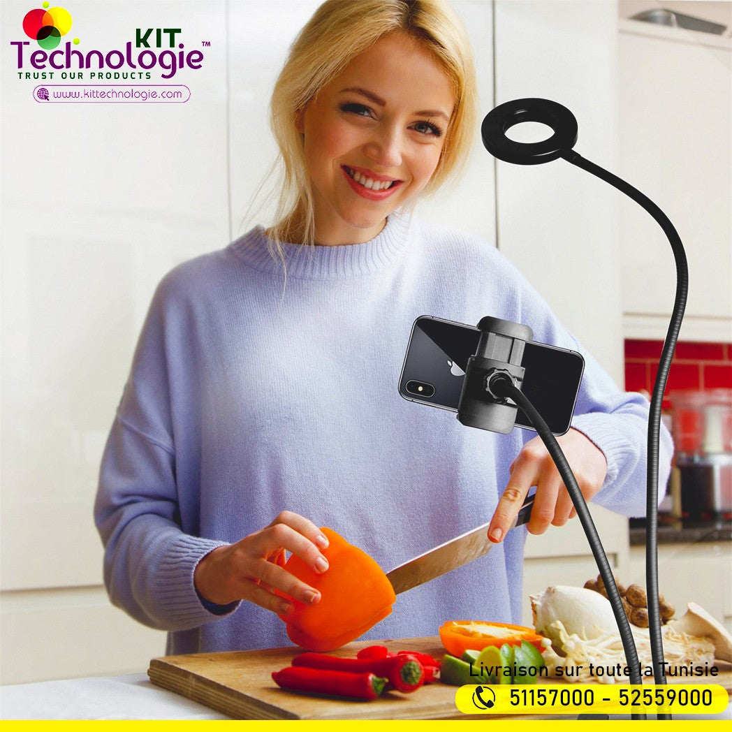 Ring Light & Phone Holder