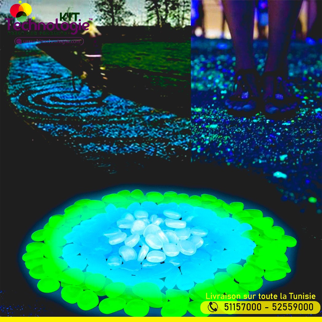 Pierres Phosphorescentes 50 pcs