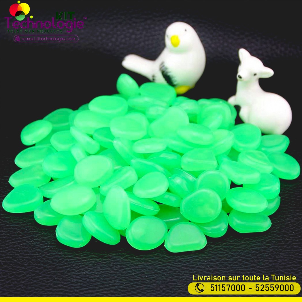 Pierres Phosphorescentes 50 pcs