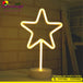 Veilleuse Étoile Néon