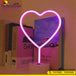 Veilleuse Coeur Néon