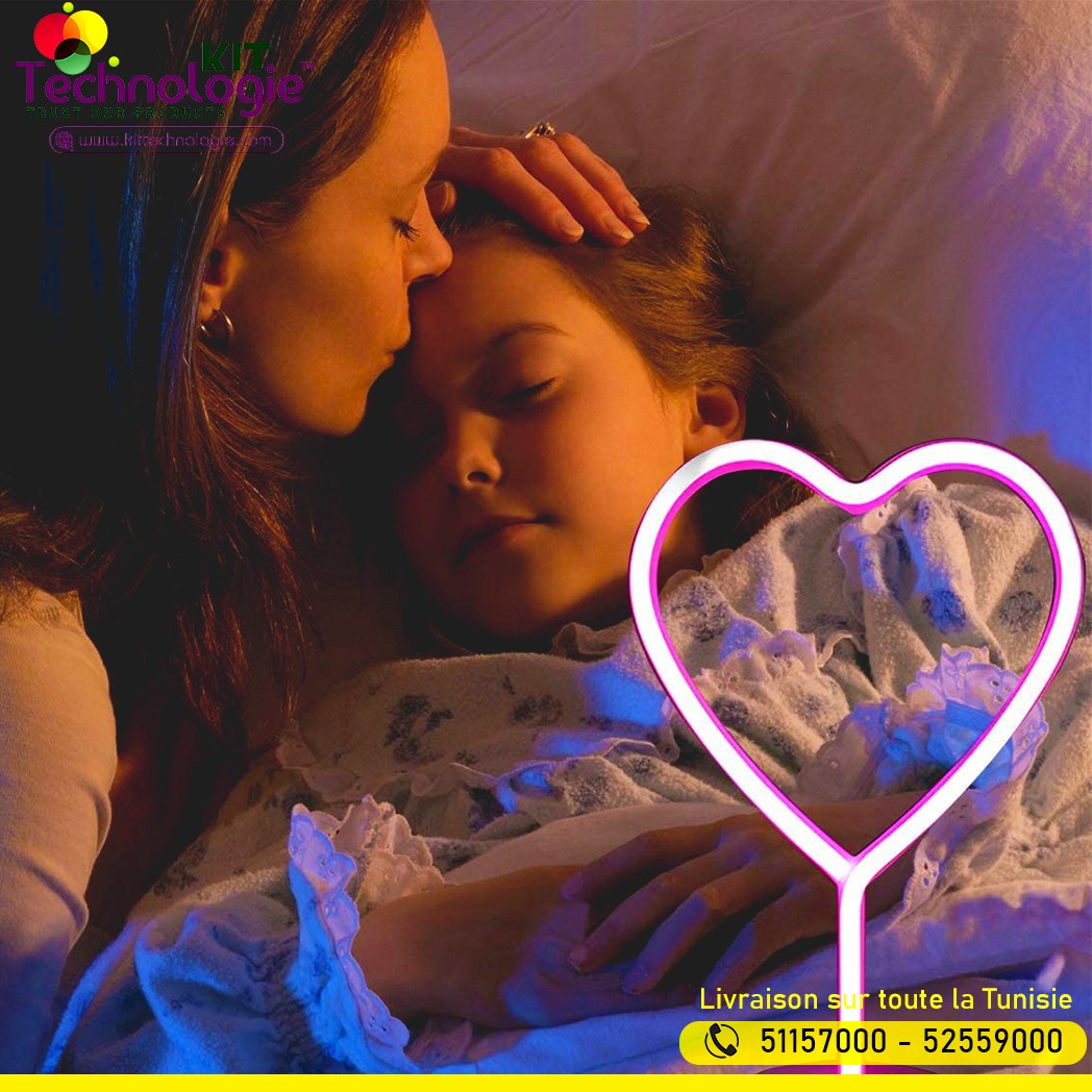 Veilleuse Coeur Néon