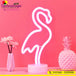 Veilleuse Flamingo Néon