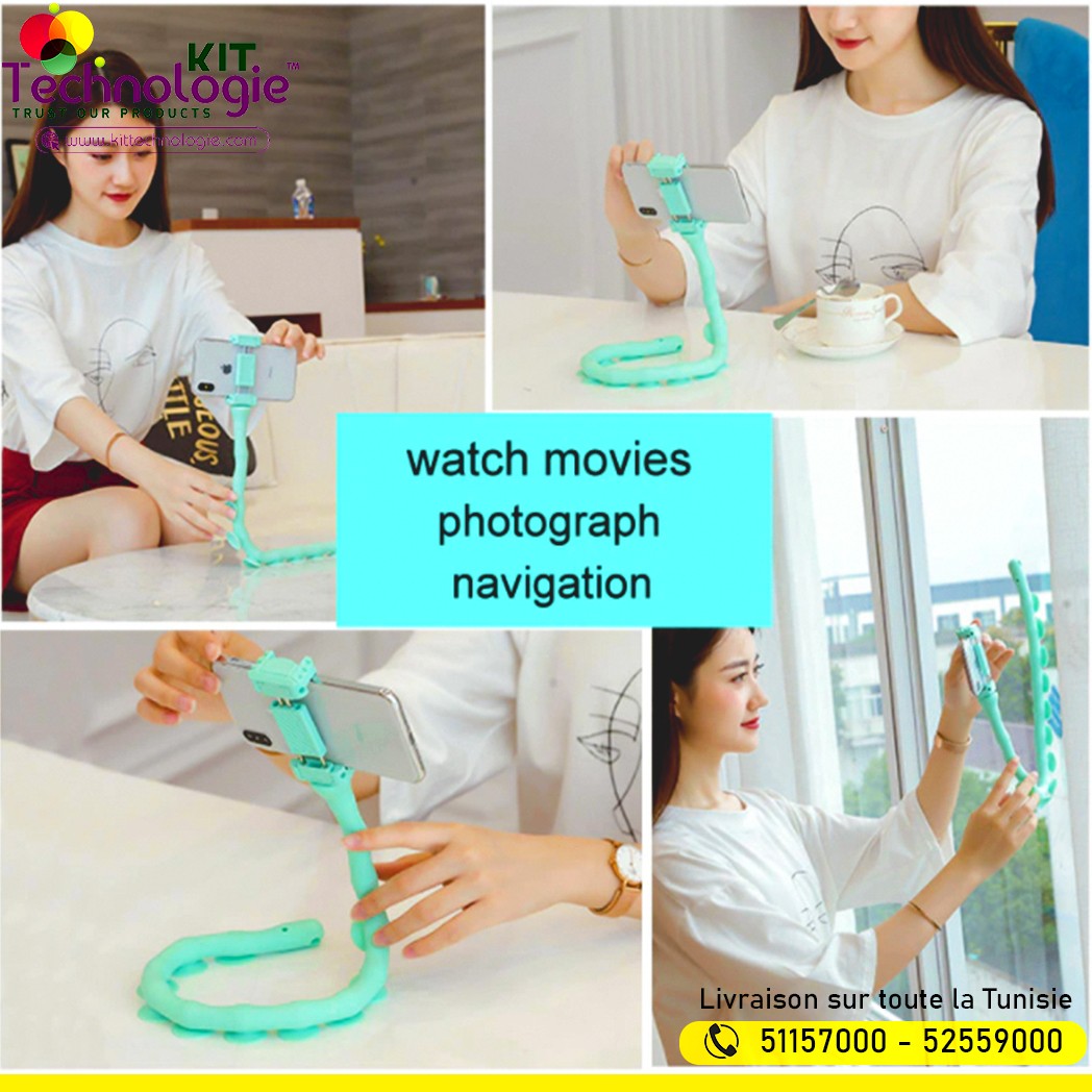 Lazy Phone Holder Flexible 360°