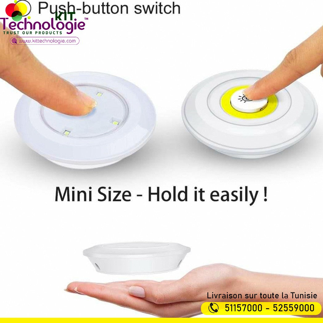 3 Spotes Led Intelligent