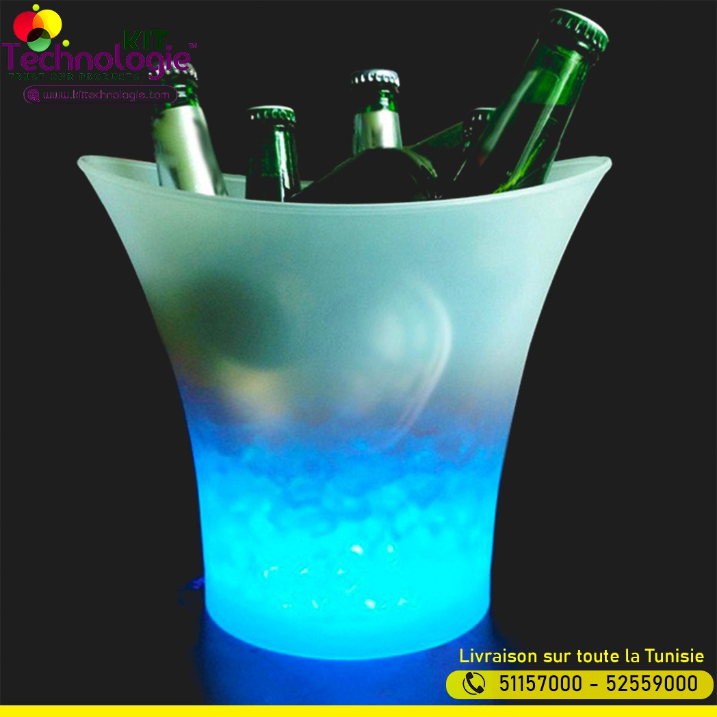 Seau Lumineux Polycarbonate Incassable