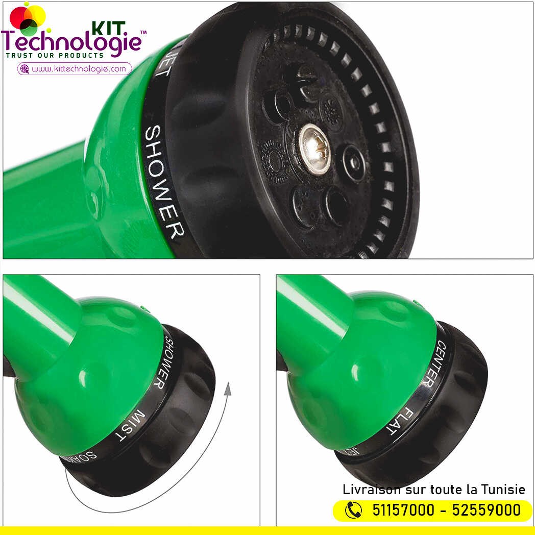 Tuyau D'arrosage Rétractable (20 Mètre)