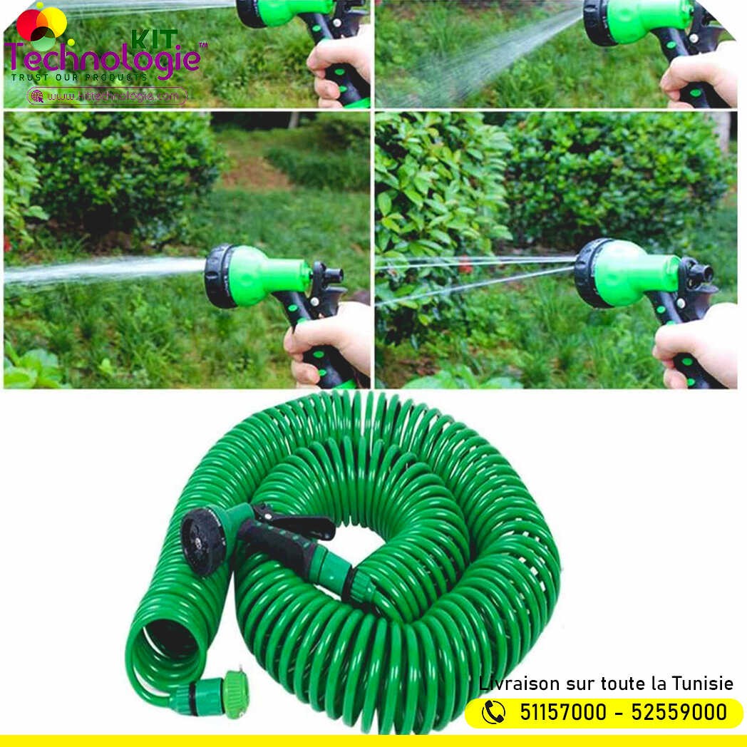Tuyau D'arrosage Rétractable (20 Mètre)