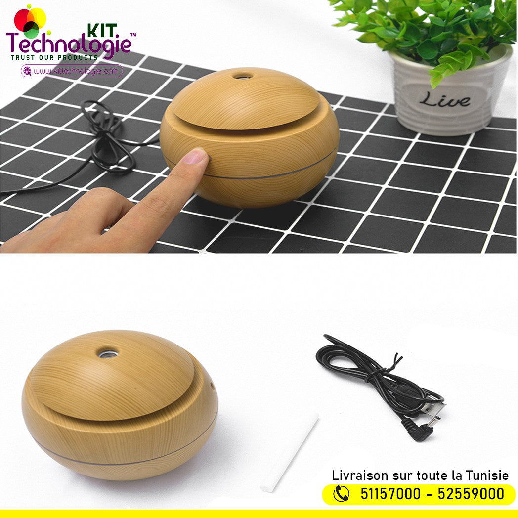 Humidificateur d'air ultrasonique Boule