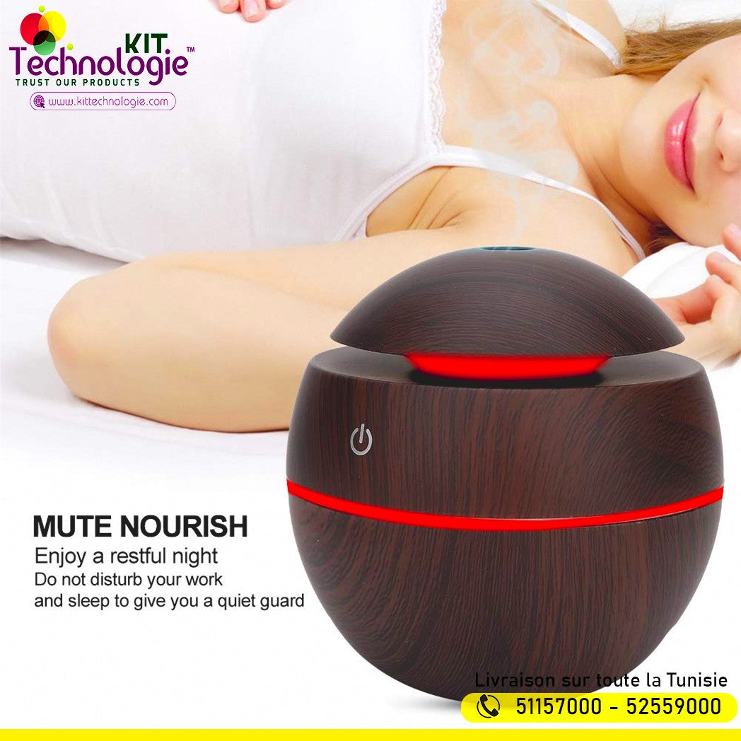 Humidificateur d'air ultrasonique Boule