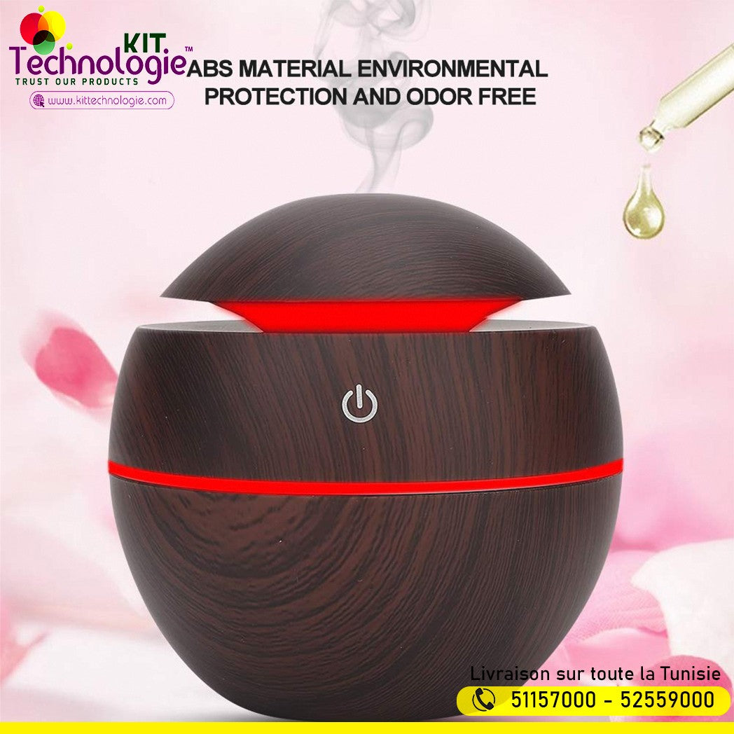 Humidificateur d'air ultrasonique Boule
