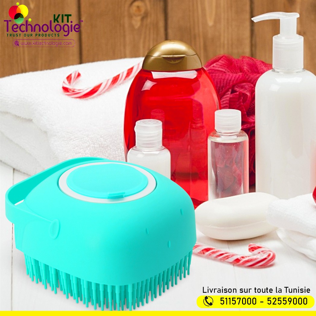 Brosse de bain en Silicone