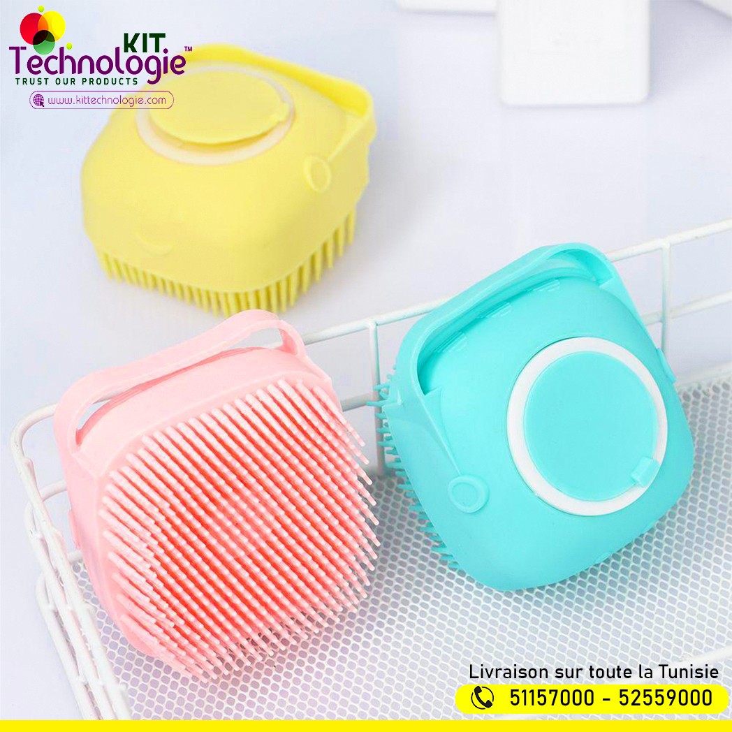 Brosse de bain en Silicone