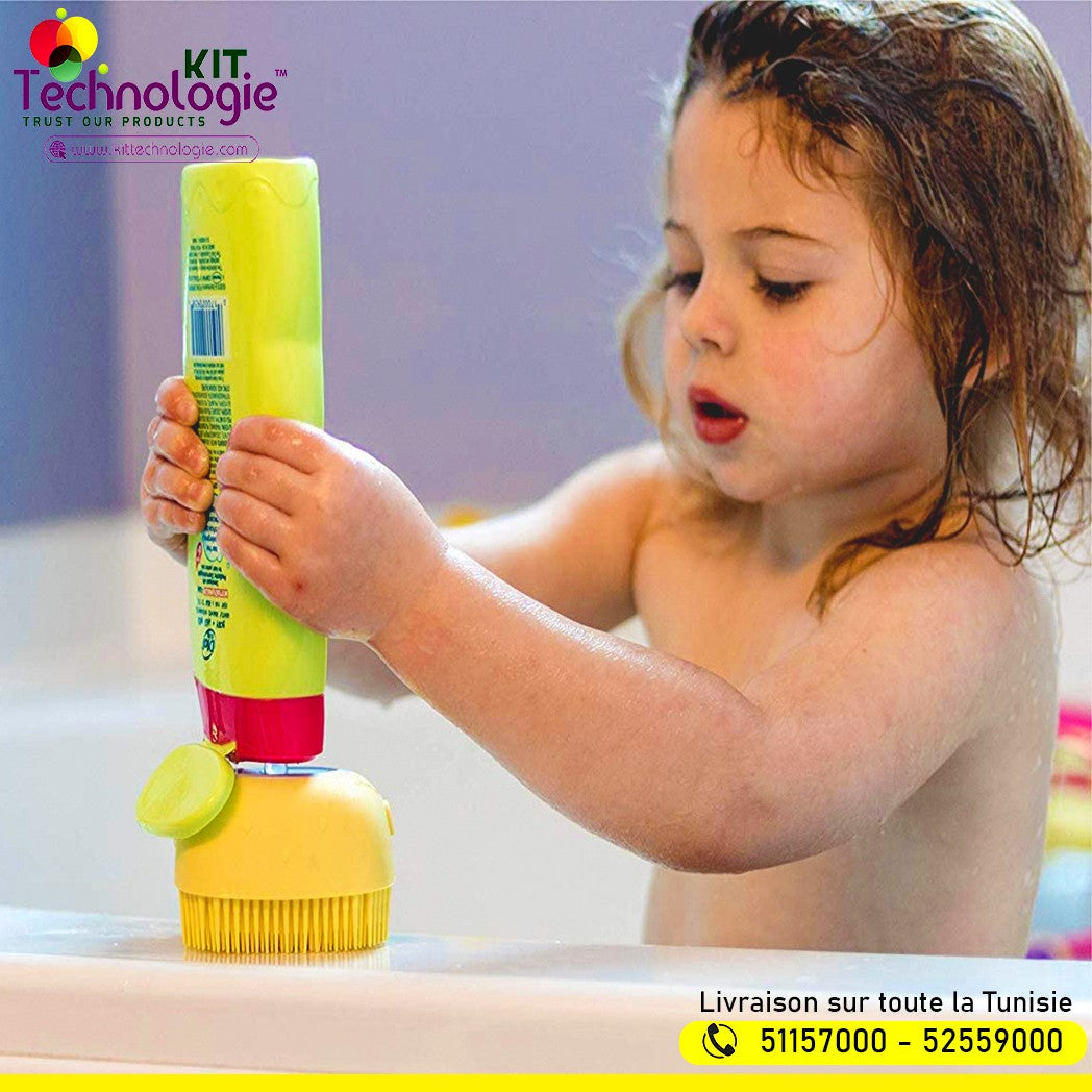 Brosse de bain en Silicone