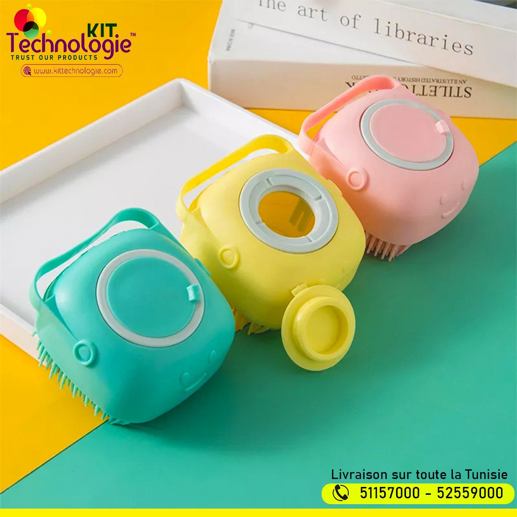 Brosse de bain en Silicone