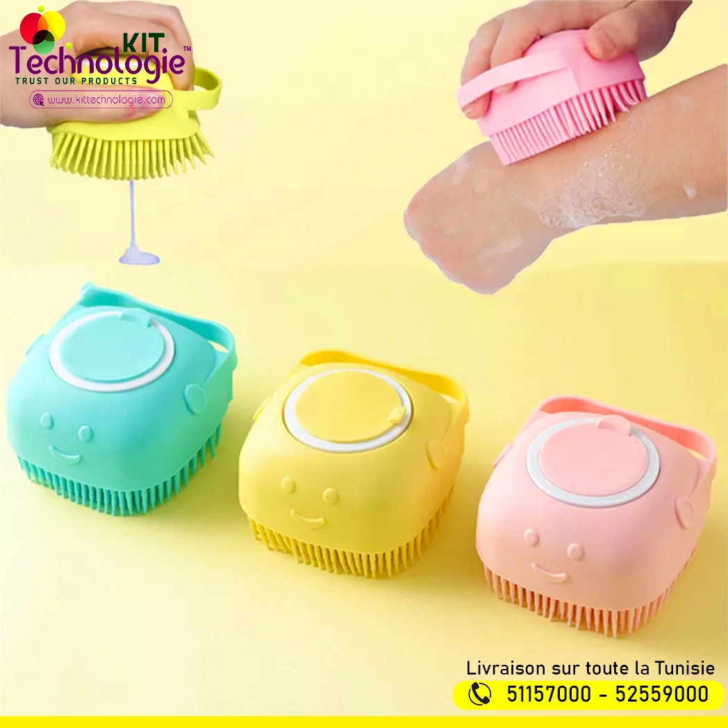Brosse de bain en Silicone
