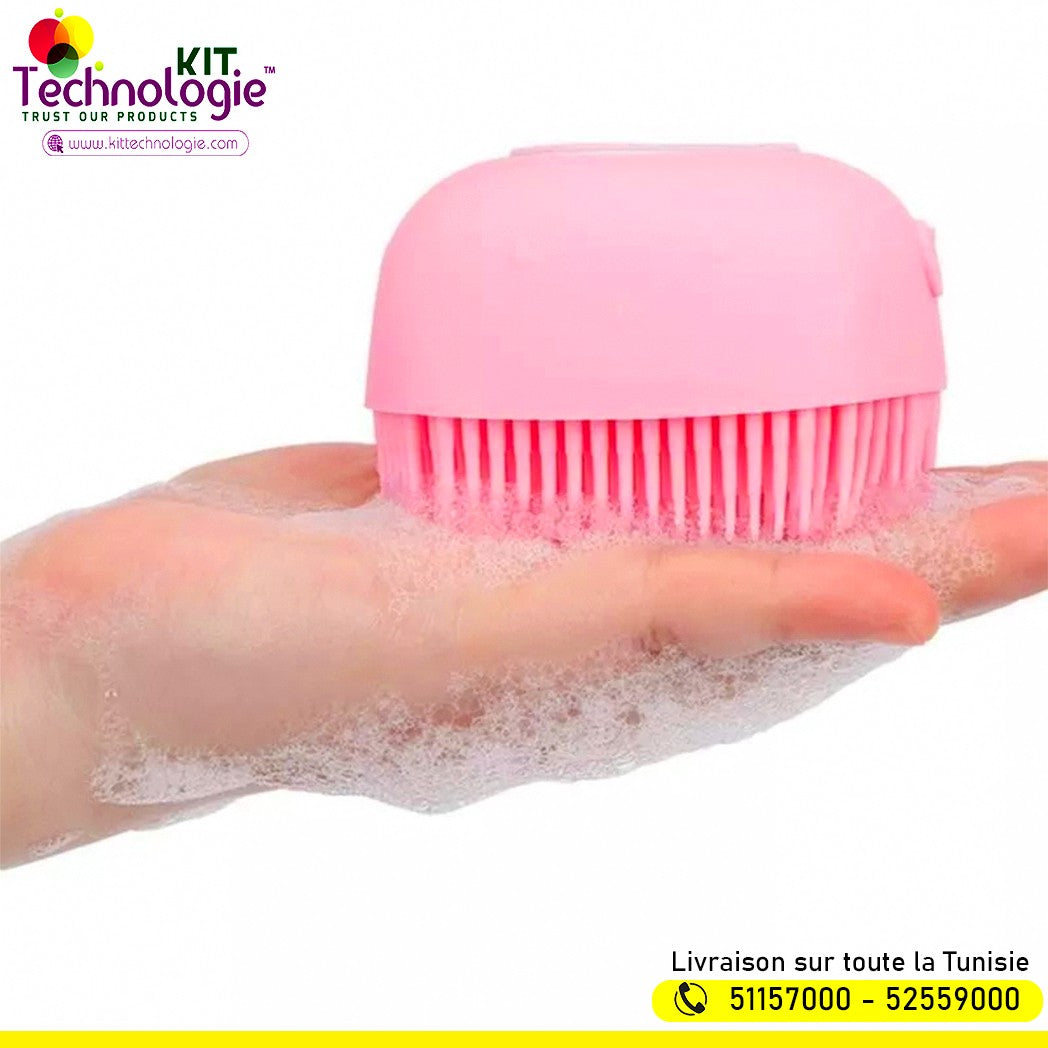 Brosse de bain en Silicone