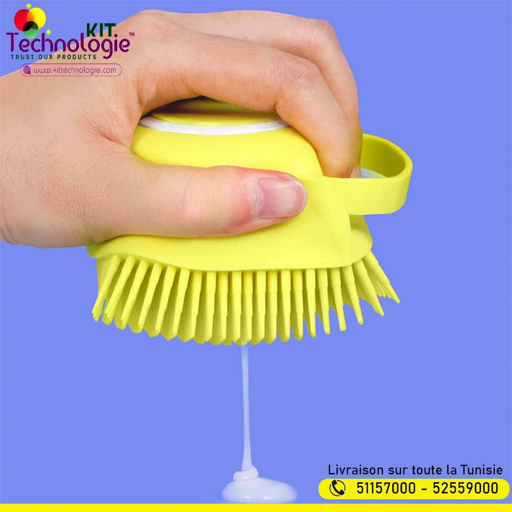 Brosse de bain en Silicone