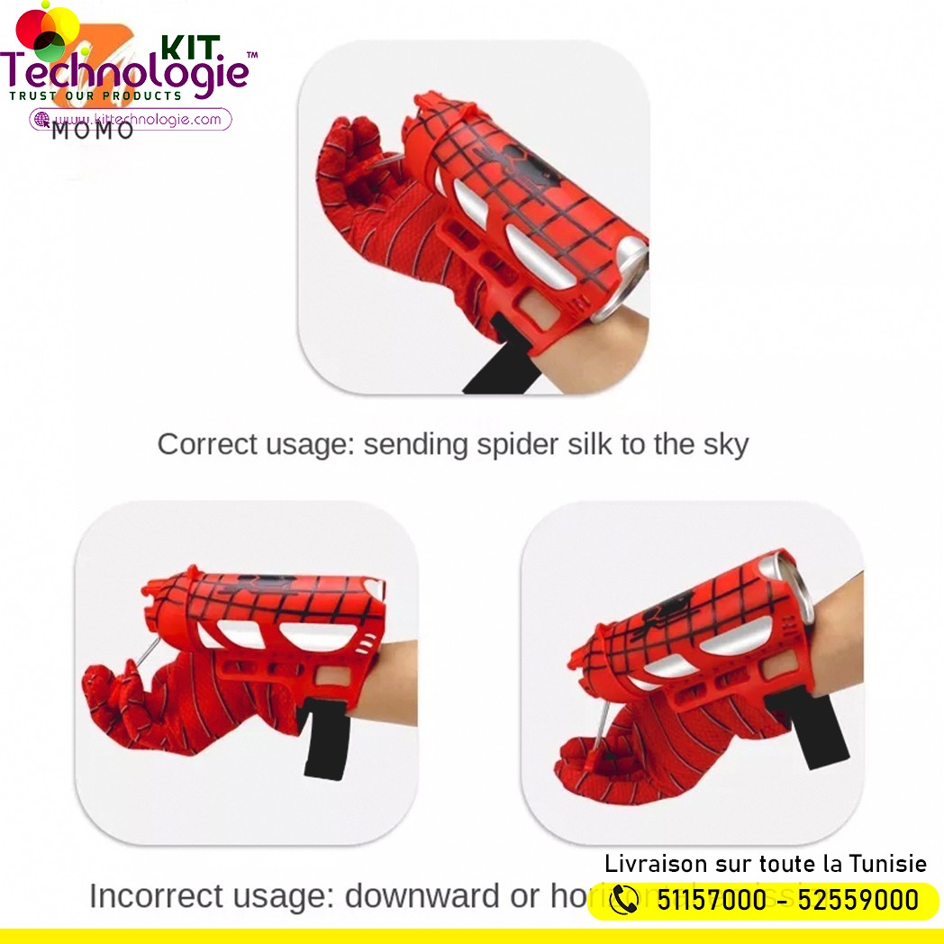 Spiderman Launcher Gant