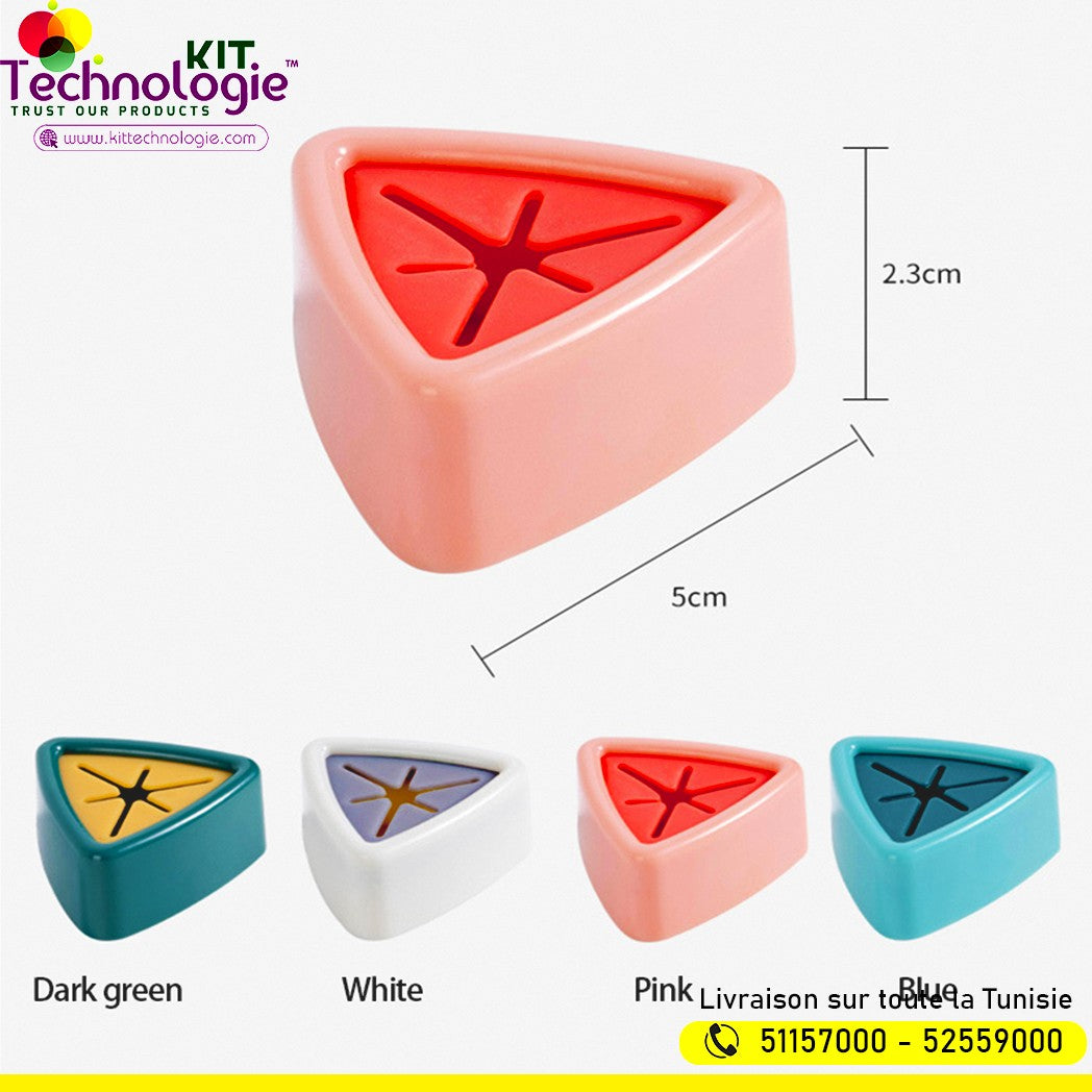 Porte-serviettes adhésif (4Pcs)