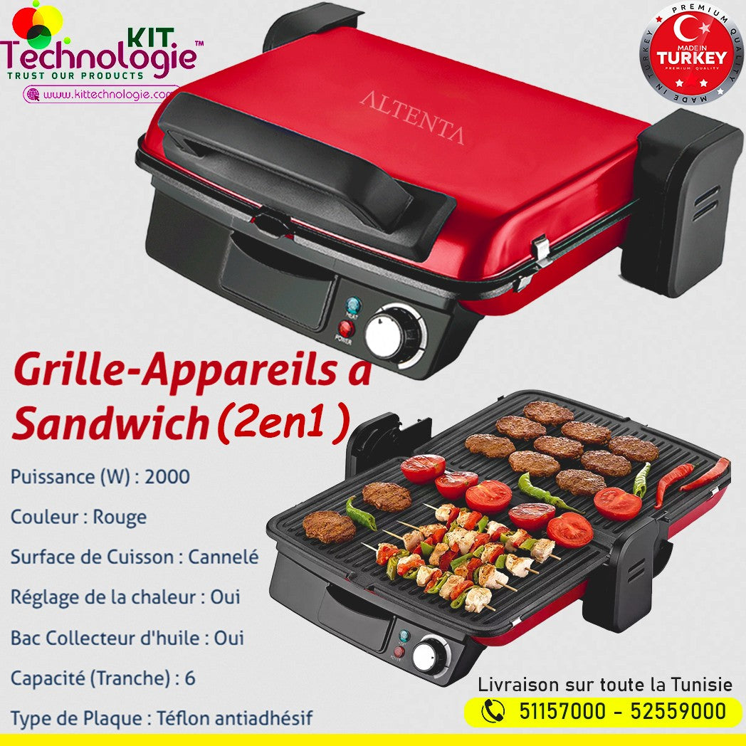 Grille-pain & Sandwich Maker