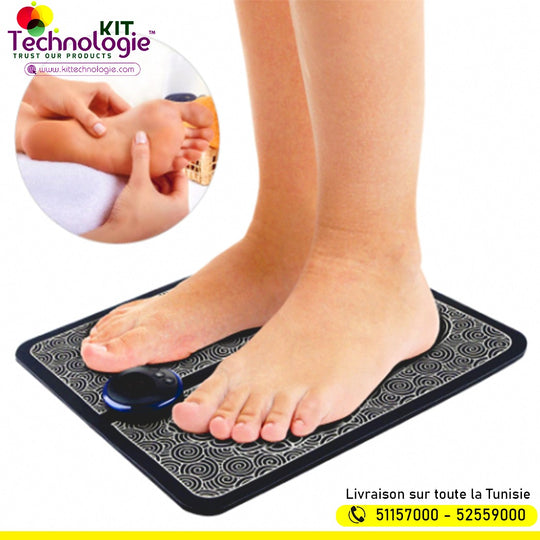 Tapis de massage électrique des pieds (EMS)