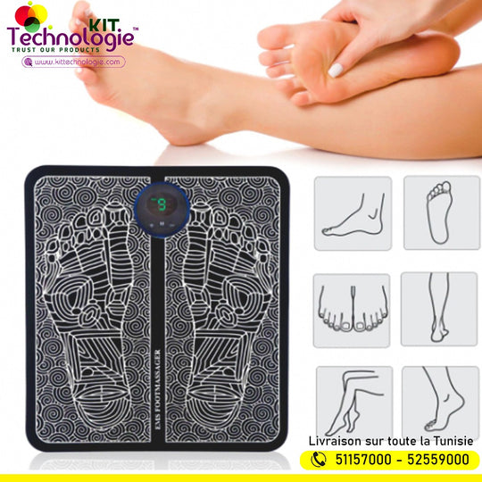 Tapis de massage électrique des pieds (EMS)