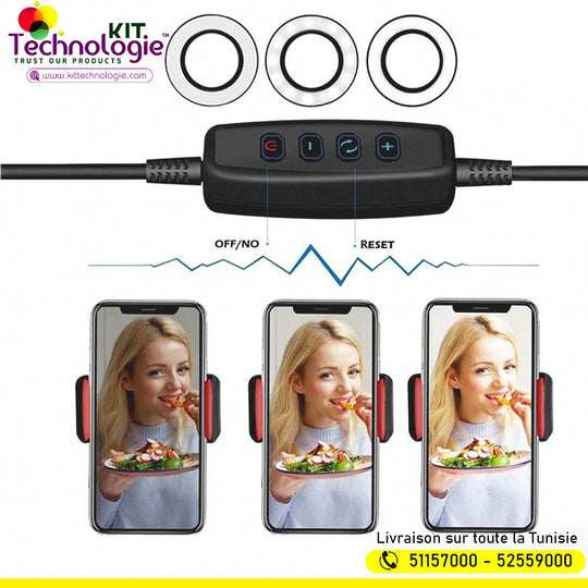 Ring Light & Phone Holder