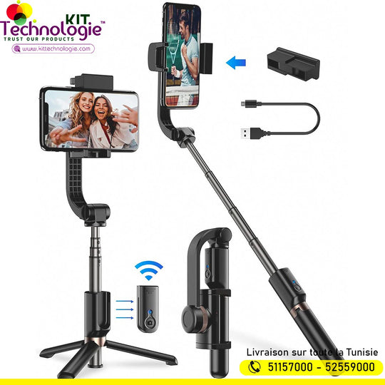 Stabilisateur Professionnel 3en1 (1-axe)