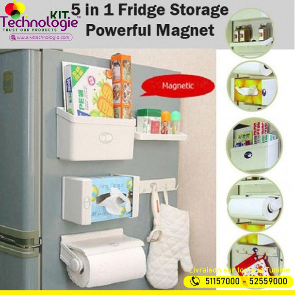 5in1 New Feeling frigo storage magnetic