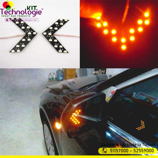 Led Flèche Rétroviseur