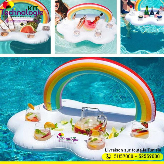 Bar Flottant Arc En Ciel