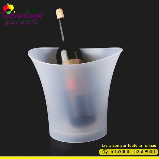 Seau Lumineux Polycarbonate Incassable