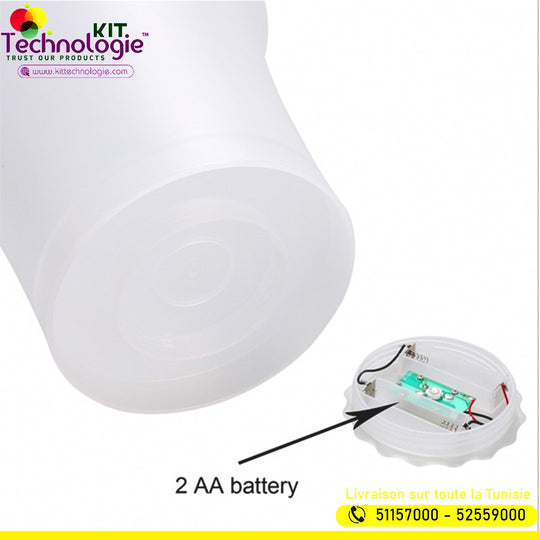 Seau Lumineux Polycarbonate Incassable