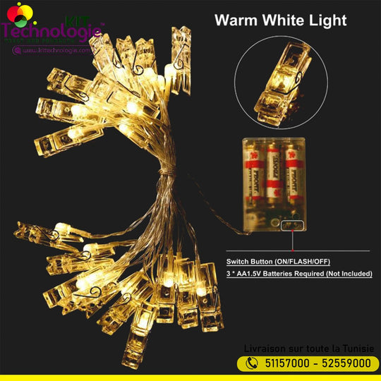 Les épingles Lumineuses