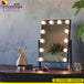 Miroir Maquillage Hollywood avec 12 Ampoules LED