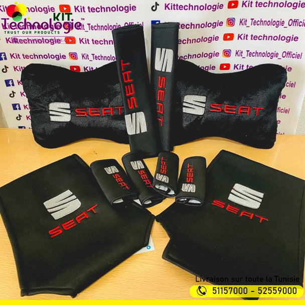 Kit Accessoires SEAT (10 pièces)