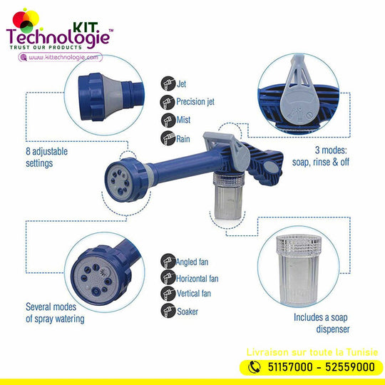 EZ jet water cannon -KARCHER 8EN1