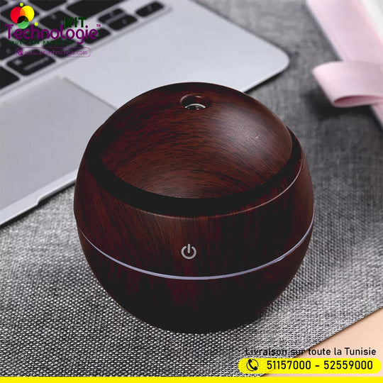 Humidificateur d'air ultrasonique Boule