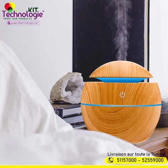 Humidificateur d'air ultrasonique Boule