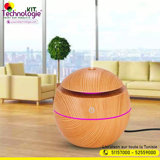 Humidificateur d'air ultrasonique Boule