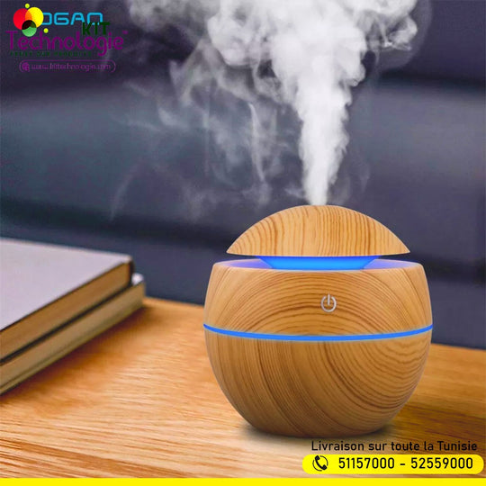 Humidificateur d'air ultrasonique Boule