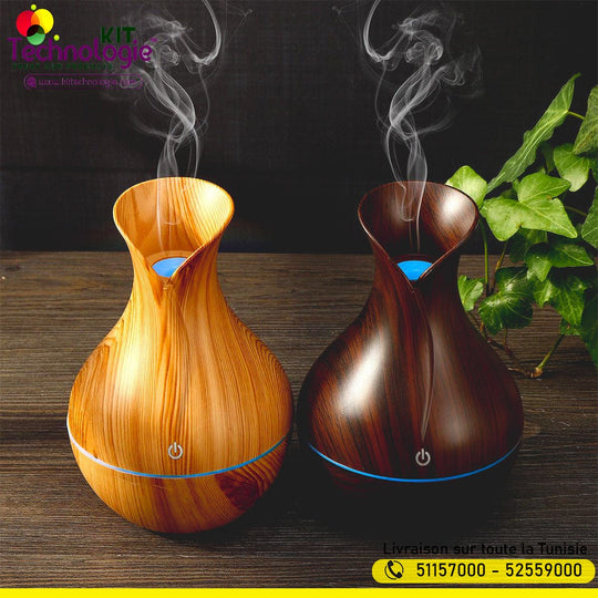 Humidificateur d'air ultrasonique Vase