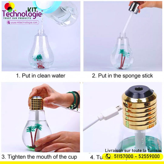 Light Bulb Humidifier