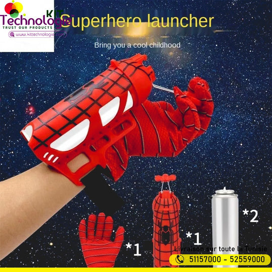 Spiderman Launcher Gant