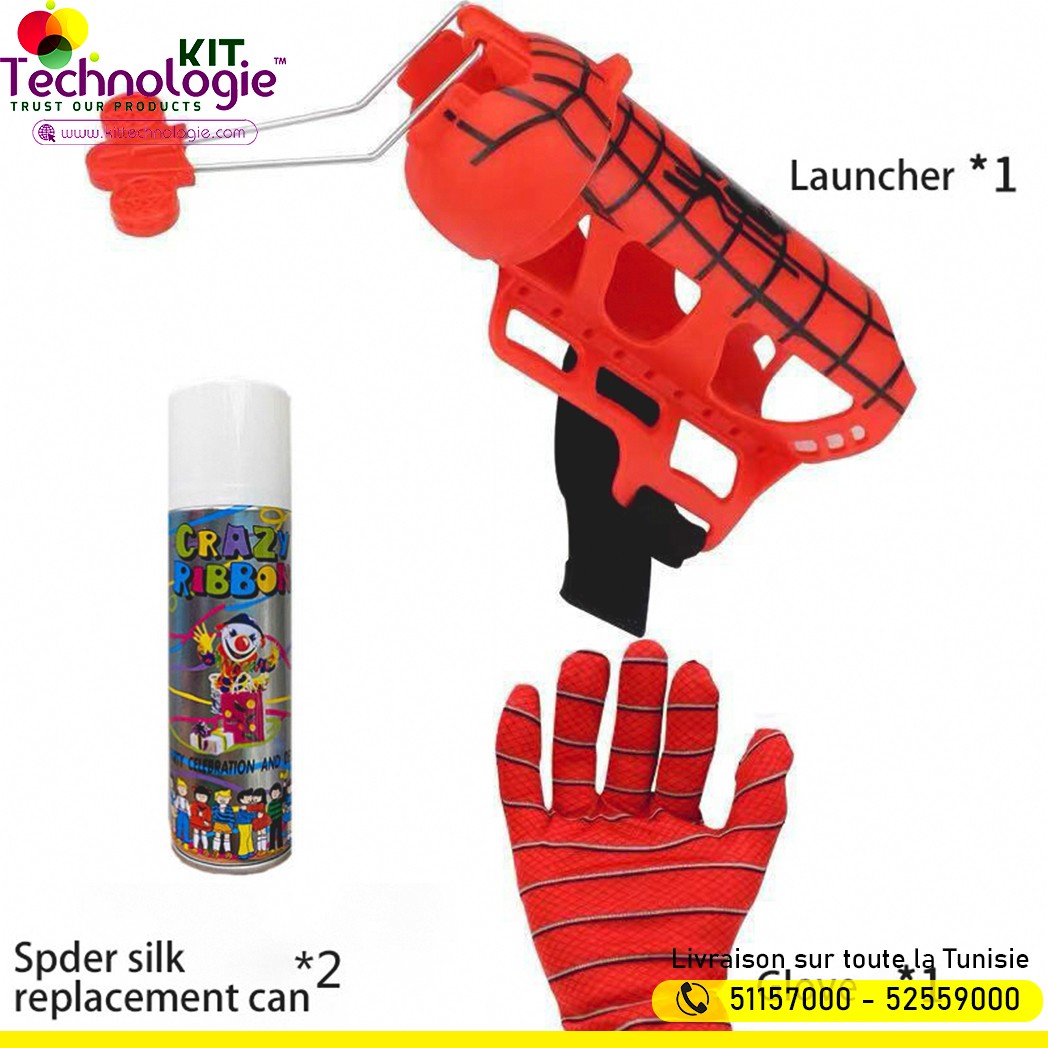 Spiderman Launcher Gant