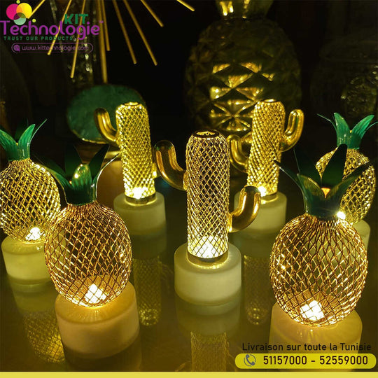 Candle Ananas Led 12pcs